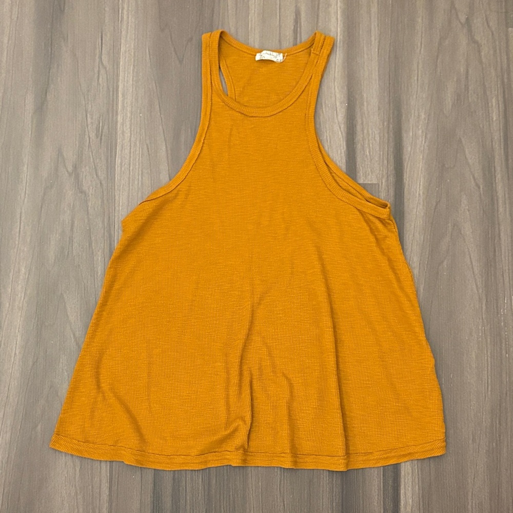 Free People Intimately Mustard Tank Top